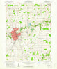 Bucyrus Ohio Historical topographic map, 1:24000 scale, 7.5 X 7.5 Minute, Year 1960