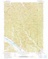 Buena Vista Ohio Historical topographic map, 1:24000 scale, 7.5 X 7.5 Minute, Year 1967