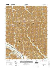 Buena Vista Ohio Historical topographic map, 1:24000 scale, 7.5 X 7.5 Minute, Year 2013