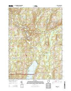 Burton Ohio Historical topographic map, 1:24000 scale, 7.5 X 7.5 Minute, Year 2013
