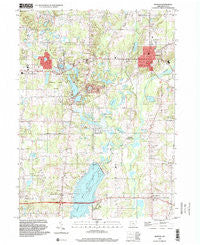 Burton Ohio Historical topographic map, 1:24000 scale, 7.5 X 7.5 Minute, Year 1994