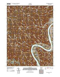 Businessburg Ohio Historical topographic map, 1:24000 scale, 7.5 X 7.5 Minute, Year 2011
