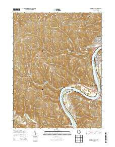 Businessburg Ohio Historical topographic map, 1:24000 scale, 7.5 X 7.5 Minute, Year 2013