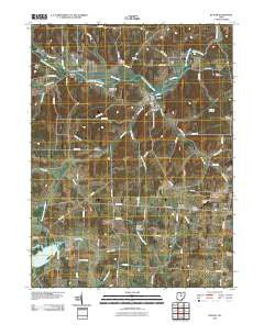 Butler Ohio Historical topographic map, 1:24000 scale, 7.5 X 7.5 Minute, Year 2010