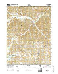 Butler Ohio Historical topographic map, 1:24000 scale, 7.5 X 7.5 Minute, Year 2013
