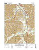 Byesville Ohio Current topographic map, 1:24000 scale, 7.5 X 7.5 Minute, Year 2016