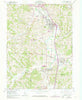 Byesville Ohio Historical topographic map, 1:24000 scale, 7.5 X 7.5 Minute, Year 1961