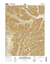 Byington Ohio Current topographic map, 1:24000 scale, 7.5 X 7.5 Minute, Year 2016