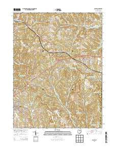 Cadiz Ohio Historical topographic map, 1:24000 scale, 7.5 X 7.5 Minute, Year 2013