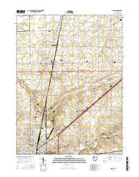 Cairo Ohio Current topographic map, 1:24000 scale, 7.5 X 7.5 Minute, Year 2016