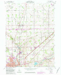 Cairo Ohio Historical topographic map, 1:24000 scale, 7.5 X 7.5 Minute, Year 1960