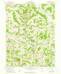 Caldwell North Ohio Historical topographic map, 1:24000 scale, 7.5 X 7.5 Minute, Year 1961