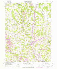 Caldwell North Ohio Historical topographic map, 1:24000 scale, 7.5 X 7.5 Minute, Year 1961