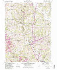 Caldwell North Ohio Historical topographic map, 1:24000 scale, 7.5 X 7.5 Minute, Year 1994