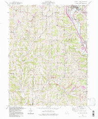 Caldwell South Ohio Historical topographic map, 1:24000 scale, 7.5 X 7.5 Minute, Year 1994