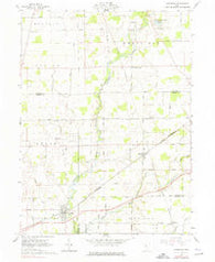 Caledonia Ohio Historical topographic map, 1:24000 scale, 7.5 X 7.5 Minute, Year 1961