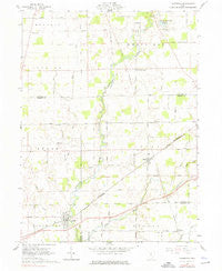 Caledonia Ohio Historical topographic map, 1:24000 scale, 7.5 X 7.5 Minute, Year 1961