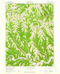 Cameron Ohio Historical topographic map, 1:24000 scale, 7.5 X 7.5 Minute, Year 1960