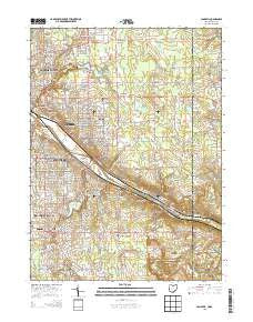 Campbell Ohio Historical topographic map, 1:24000 scale, 7.5 X 7.5 Minute, Year 2013