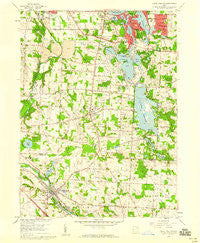 Canal Fulton Ohio Historical topographic map, 1:24000 scale, 7.5 X 7.5 Minute, Year 1958