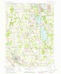 Canal Fulton Ohio Historical topographic map, 1:24000 scale, 7.5 X 7.5 Minute, Year 1958