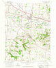 Canal Winchester Ohio Historical topographic map, 1:24000 scale, 7.5 X 7.5 Minute, Year 1966