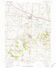 Canal Winchester Ohio Historical topographic map, 1:24000 scale, 7.5 X 7.5 Minute, Year 1966