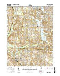 Canal Fulton Ohio Current topographic map, 1:24000 scale, 7.5 X 7.5 Minute, Year 2016