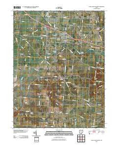 Canal Winchester Ohio Historical topographic map, 1:24000 scale, 7.5 X 7.5 Minute, Year 2010