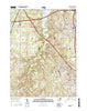 Canfield Ohio Current topographic map, 1:24000 scale, 7.5 X 7.5 Minute, Year 2016