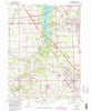Canfield Ohio Historical topographic map, 1:24000 scale, 7.5 X 7.5 Minute, Year 1963