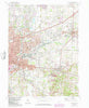 Canton East Ohio Historical topographic map, 1:24000 scale, 7.5 X 7.5 Minute, Year 1967
