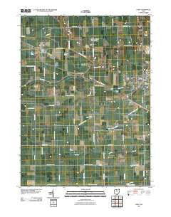Carey Ohio Historical topographic map, 1:24000 scale, 7.5 X 7.5 Minute, Year 2010