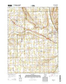 Carey Ohio Historical topographic map, 1:24000 scale, 7.5 X 7.5 Minute, Year 2013
