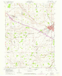 Carey Ohio Historical topographic map, 1:24000 scale, 7.5 X 7.5 Minute, Year 1961