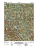 Carroll Ohio Historical topographic map, 1:24000 scale, 7.5 X 7.5 Minute, Year 2010