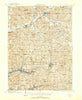 Carrollton Ohio Historical topographic map, 1:62500 scale, 15 X 15 Minute, Year 1910