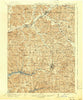 Carrollton Ohio Historical topographic map, 1:62500 scale, 15 X 15 Minute, Year 1912
