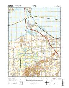 Castalia Ohio Historical topographic map, 1:24000 scale, 7.5 X 7.5 Minute, Year 2013