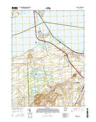 Castalia Ohio Current topographic map, 1:24000 scale, 7.5 X 7.5 Minute, Year 2016