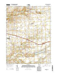 Cedarville Ohio Historical topographic map, 1:24000 scale, 7.5 X 7.5 Minute, Year 2013
