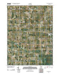 Centerton Ohio Historical topographic map, 1:24000 scale, 7.5 X 7.5 Minute, Year 2010