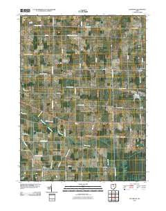 Centerton Ohio Historical topographic map, 1:24000 scale, 7.5 X 7.5 Minute, Year 2010
