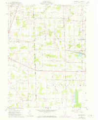Centerton Ohio Historical topographic map, 1:24000 scale, 7.5 X 7.5 Minute, Year 1960