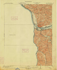 Ceredo Kentucky Historical topographic map, 1:62500 scale, 15 X 15 Minute, Year 1913