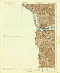Ceredo Kentucky Historical topographic map, 1:62500 scale, 15 X 15 Minute, Year 1913