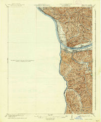 Ceredo Kentucky Historical topographic map, 1:62500 scale, 15 X 15 Minute, Year 1913