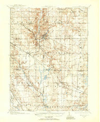 Chagrin Falls Ohio Historical topographic map, 1:62500 scale, 15 X 15 Minute, Year 1906