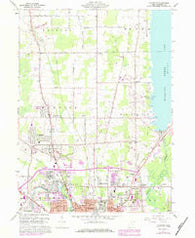 Champion Ohio Historical topographic map, 1:24000 scale, 7.5 X 7.5 Minute, Year 1960