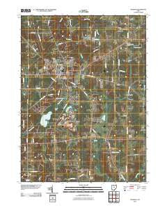 Chardon Ohio Historical topographic map, 1:24000 scale, 7.5 X 7.5 Minute, Year 2010